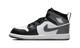 Air Jordan 1 Mid Black White Iron Grey (PS)