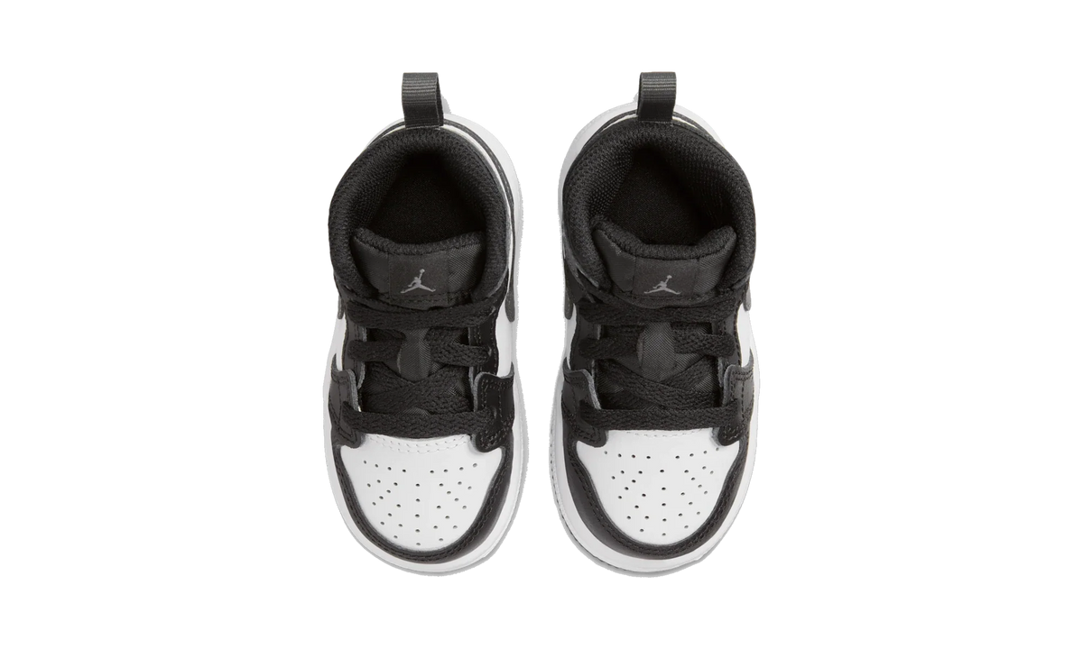 Air Jordan 1 Mid Black White Iron Grey (TD)