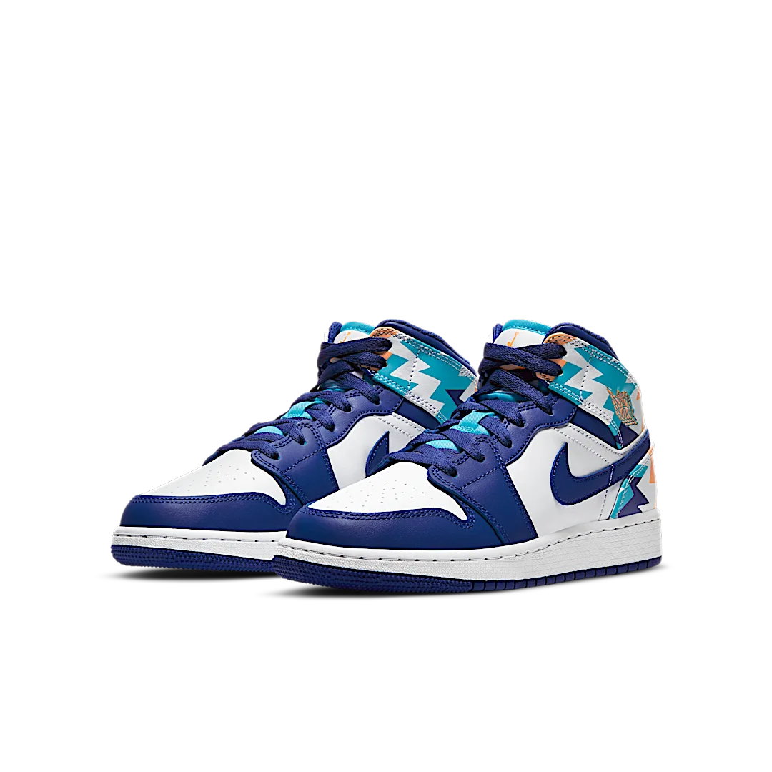 Air Jordan 1 Mid Geometric Print