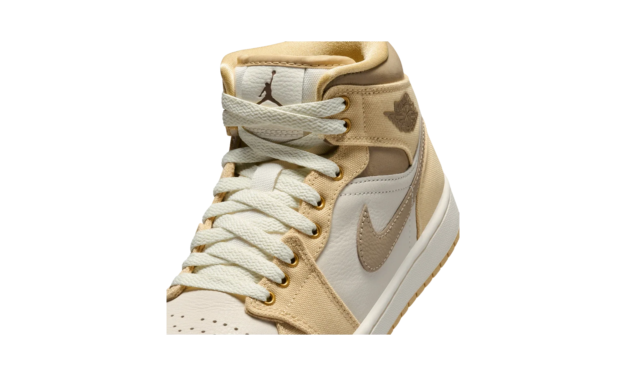 Air Jordan 1 Mid Khaki Sesame