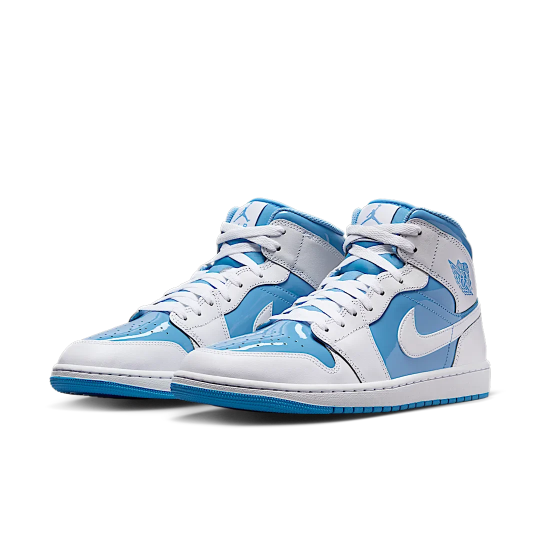 Air Jordan 1 Mid Legend Blue, White/Legend Blue (FZ2142-114 / FZ3933-114)