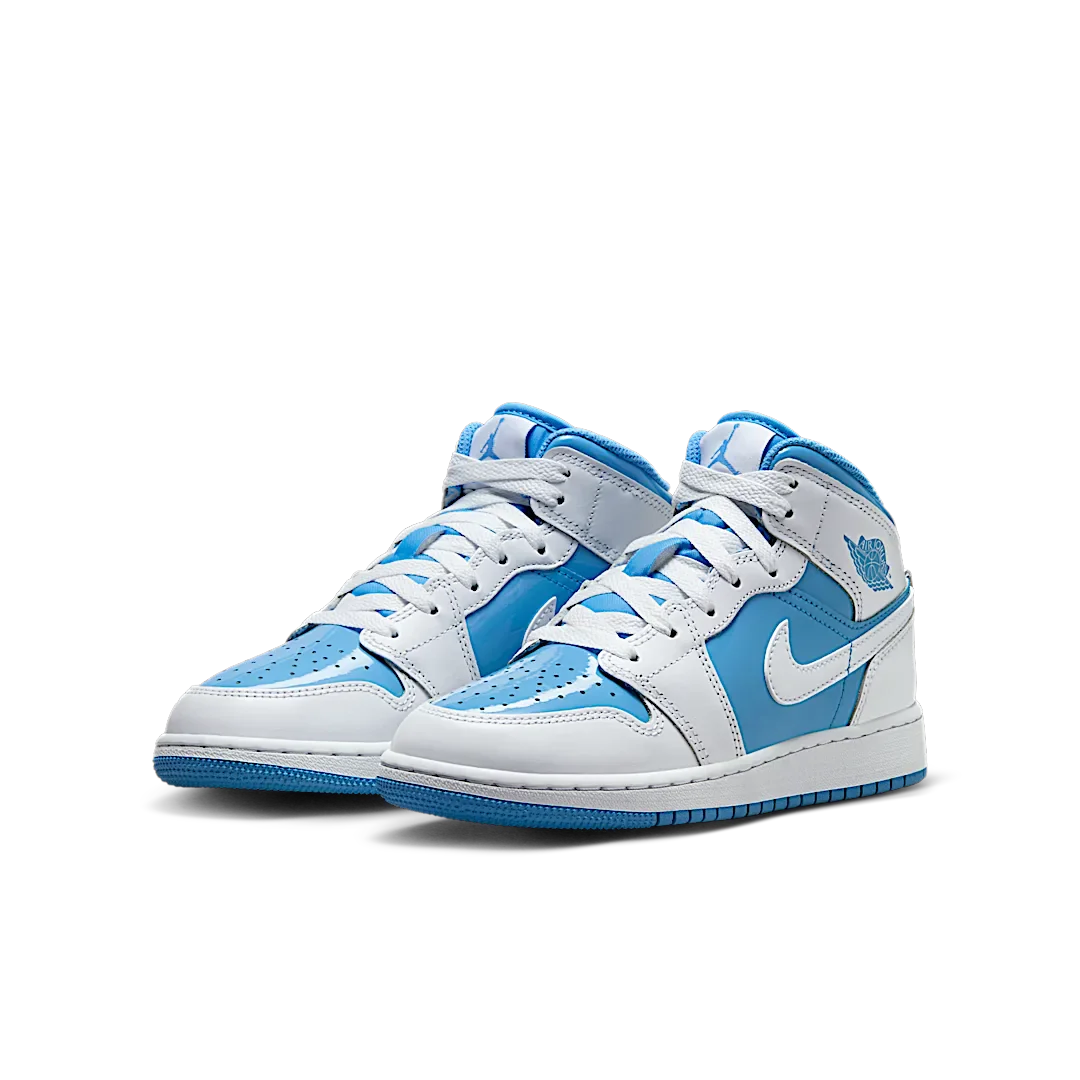 Air Jordan 1 Mid Legend Blue, White/Legend Blue (FZ3933-114)