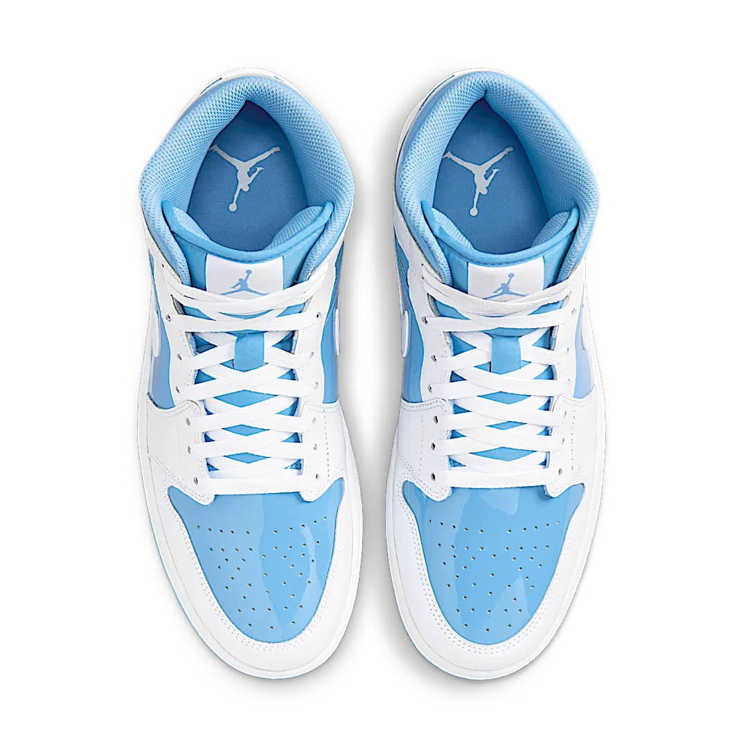 Air Jordan 1 Mid Legend Blue, White/Legend Blue (FZ2142-114 / FZ3933-114)