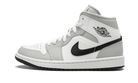 Air Jordan 1 Mid Light Smoke Grey, White/Light Smoke Grey (BQ6472-015)