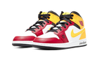 Air Jordan 1 Mid Motorsport (PS), Black/Gym Red-White-University Gold (DJ0337-067)