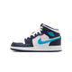 Air Jordan 1 Mid Obsidian Dark Powder Blue