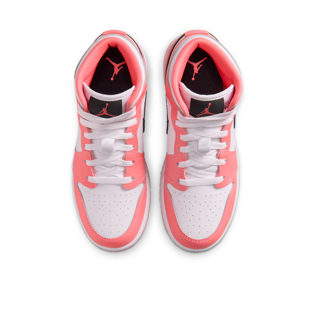 Air Jordan 1 Mid Pink Gaze