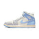 Air Jordan 1 Mid Psychic Blue Sail Coconut Milk