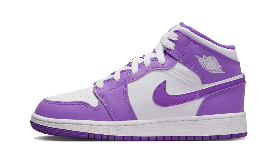 Air Jordan 1 Mid Purple Venom, Purple Venom/White (DQ8423-511)