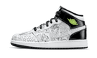 Air Jordan 1 Mid SE DIY, White/White-Black-Volt (DC4099-100)