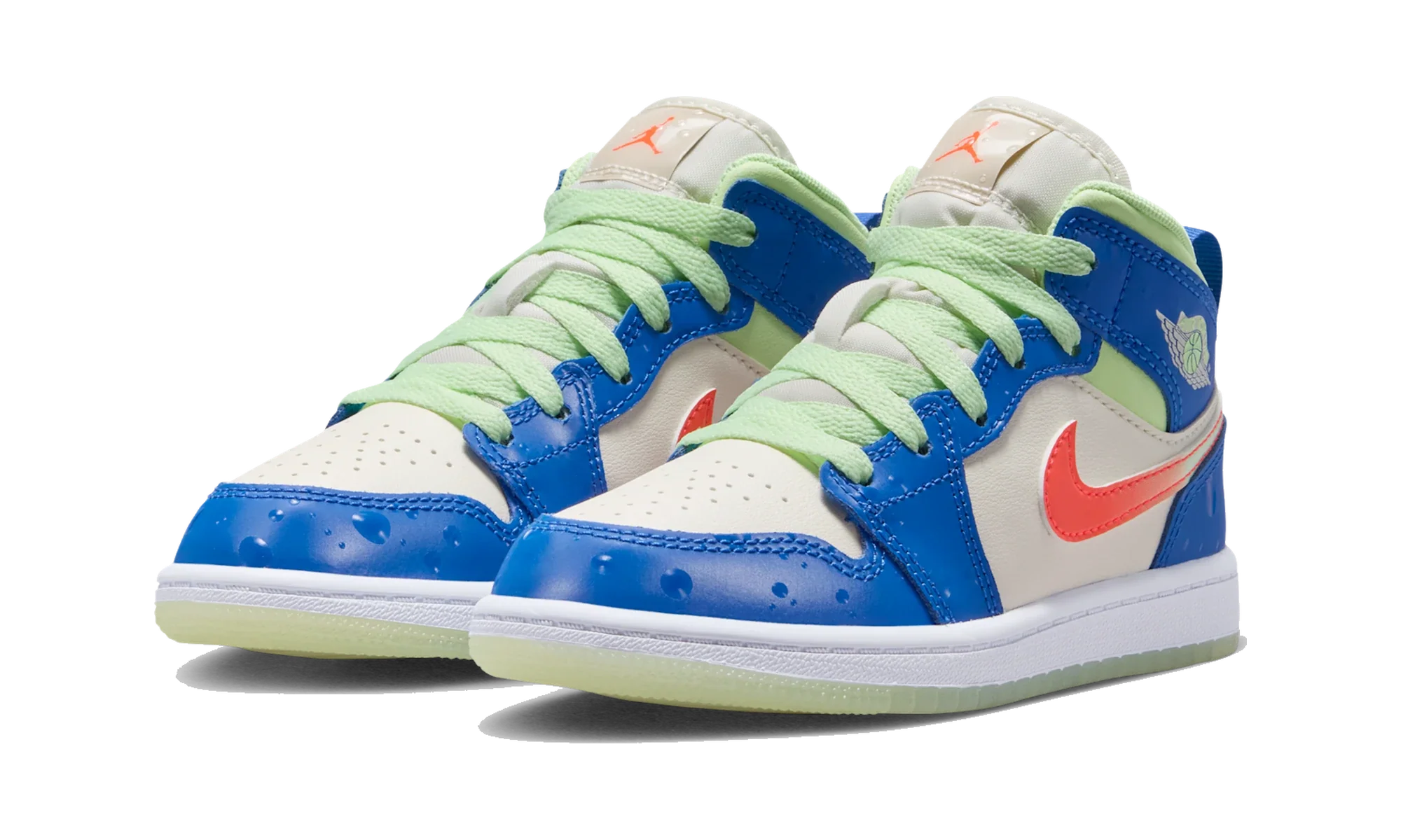 Air Jordan 1 Mid SE Game Royal Barely Volt Infrared (PS)