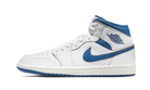 Air Jordan 1 Mid SE Industrial Blue, White/Sail/Industrial Blue (FN5215-141)