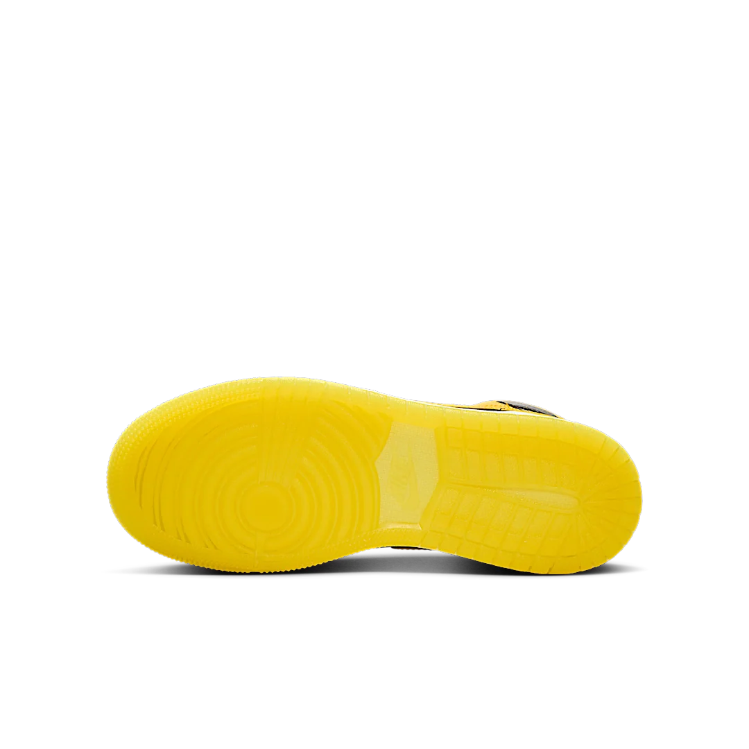 Air Jordan 1 Mid SE New Love (2025), Black/White/Varsity Maize (HJ5940-071)