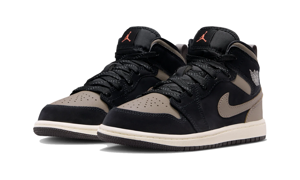 Air Jordan 1 Mid SE Olive Grey (PS)