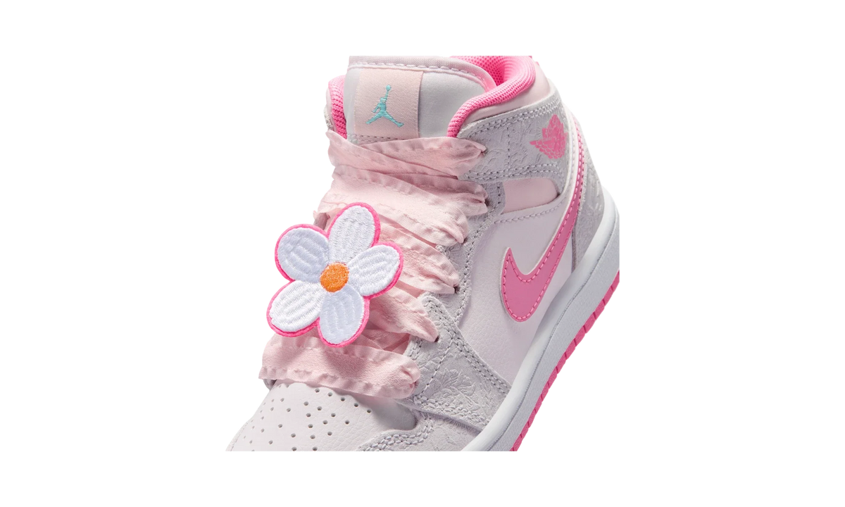 Air Jordan 1 Mid SE Spring Flowers (PS)