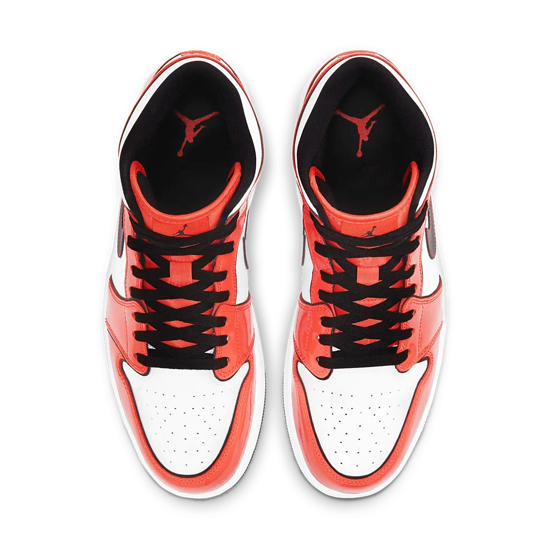 Air Jordan 1 Mid SE Turf Orange, Turf Orange/Black/White (DD6834-802)