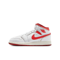 Air Jordan 1 Mid SE White Dune Red