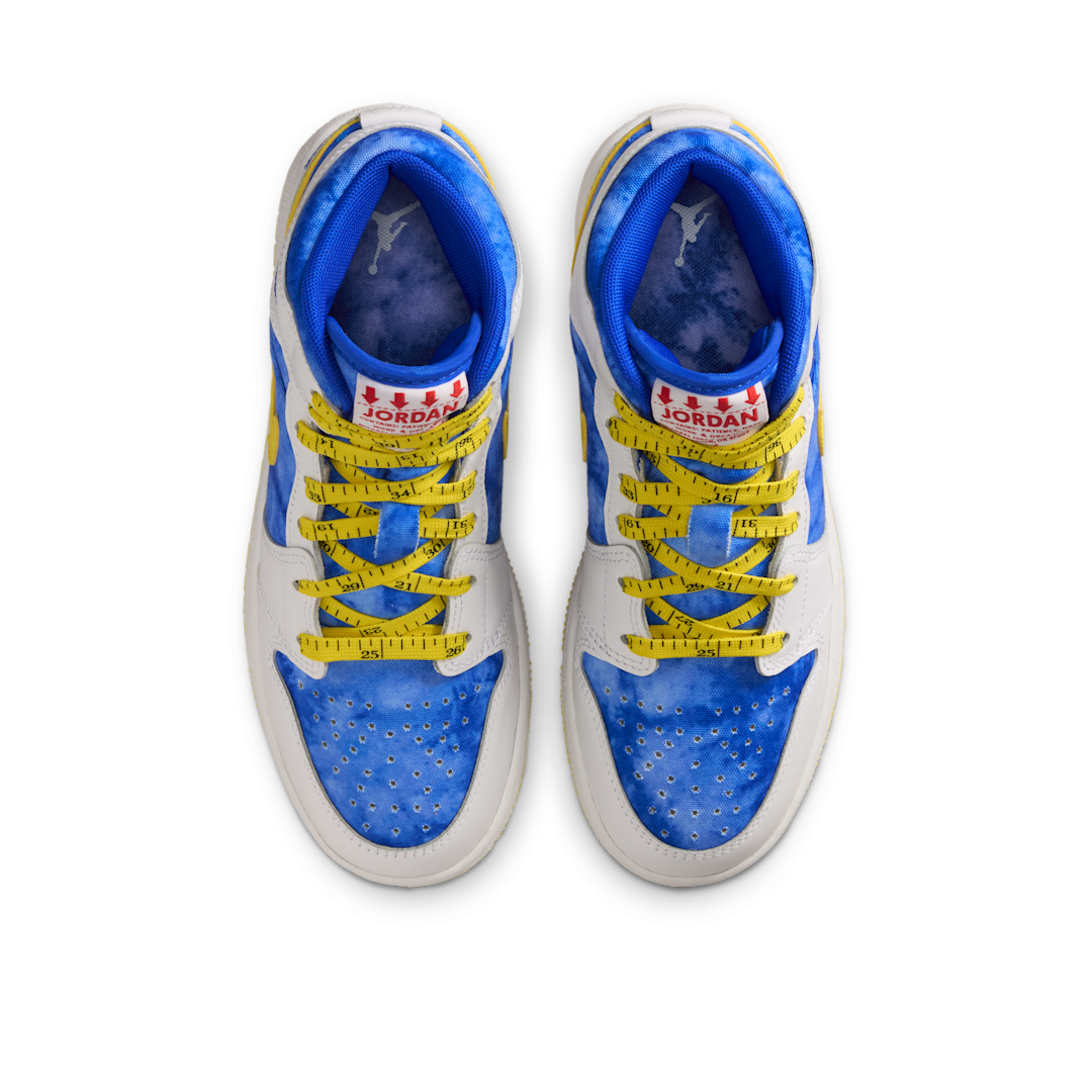 Air Jordan 1 Mid Sneaker School Be Tall In Your Thinking