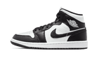 Air Jordan 1 Mid Split Black White, White/White/Black (DR0501-101)