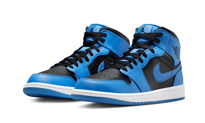 Air Jordan 1 Mid University Blue Black, University Blue/White/Black (DQ8426-401)