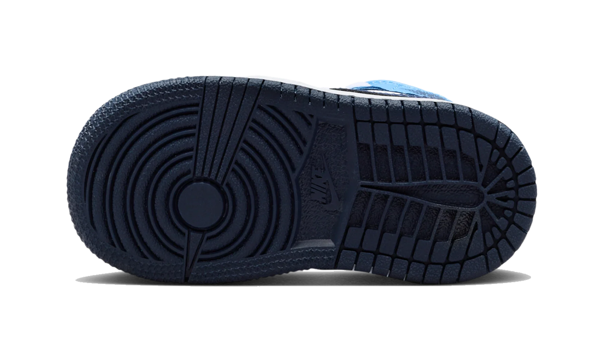 Air Jordan 1 Mid University Blue Midnight Navy (TD)