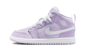 Air Jordan 1 Mid Violet Mist Barely Grape (PS)