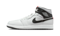 Air Jordan 1 Mid White Neutral Grey Infrared