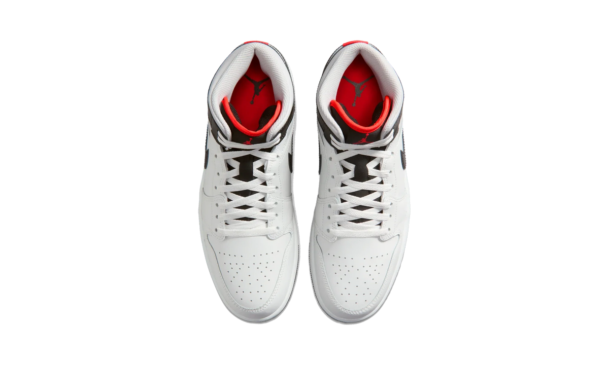 Air Jordan 1 Mid White Neutral Grey Infrared