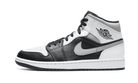 Air Jordan 1 Mid White Shadow, Black/Medium Grey-White (554724-073 / 554725-073)