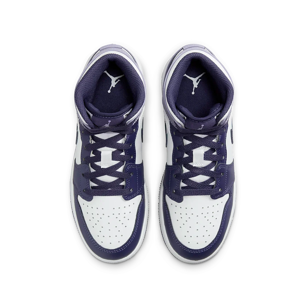 Air Jordan 1 Mid White Sky J Purple, Sky J Purple/White/Sky J Light Purple/Sky J Purple (DQ8423-515)