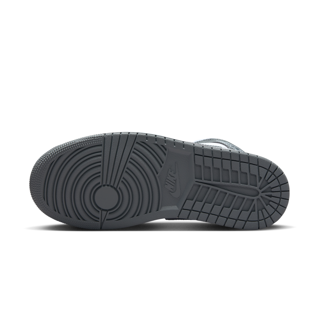 Air Jordan 1 Mid White Smoke Grey - Sneak