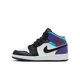 Air Jordan 1 Mid White True Red Aquamarine Black
