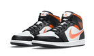 Air Jordan 1 Mid Zig Zag Swoosh, White/Team Orange/Black/Total Orange (DN4929-100)