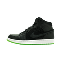 Air Jordan 1 Phat Black Action Green