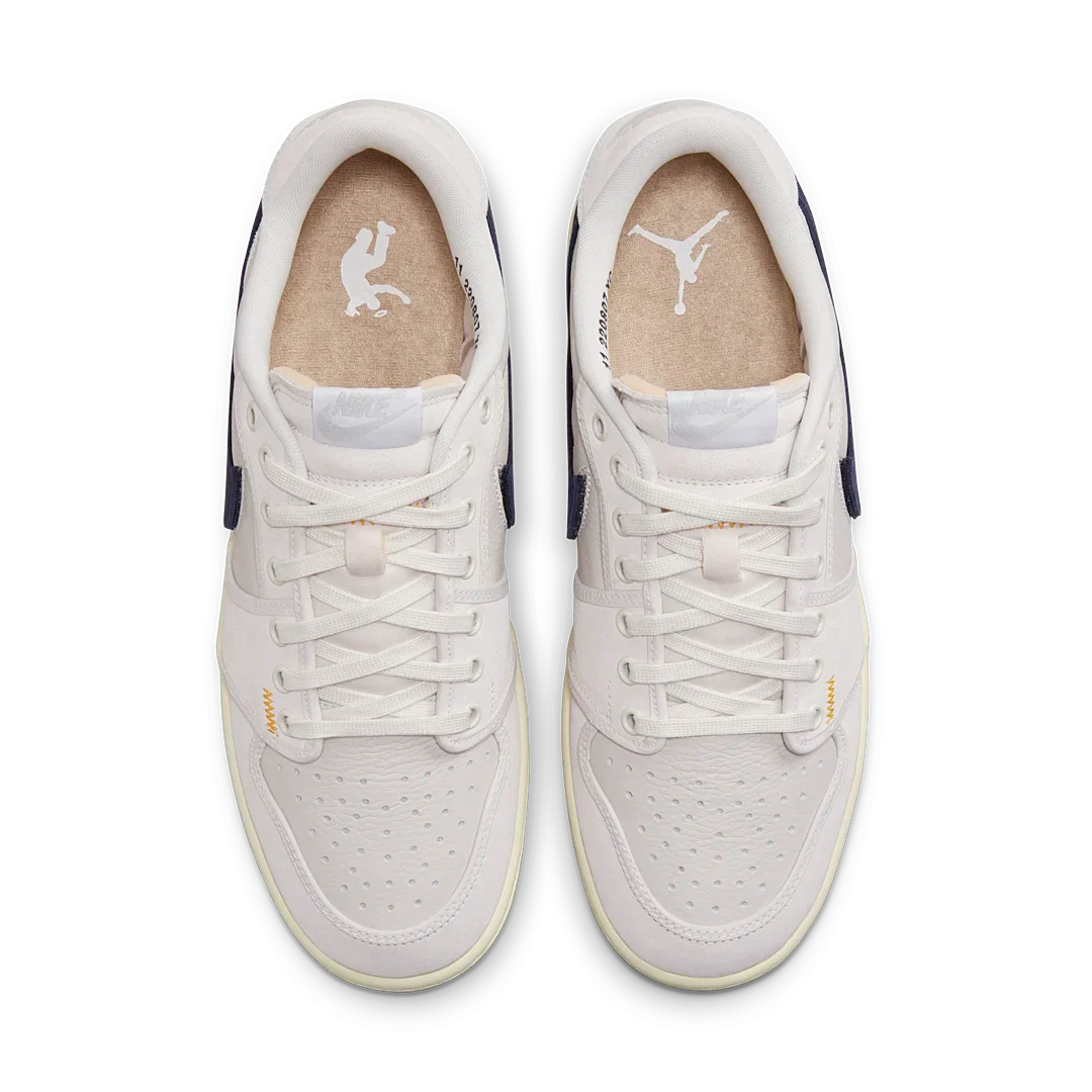 Air Jordan 1 Retro AJKO Low SP Union Sail Leather, Sail/Muslin-Neutral Grey (DZ4864-100)