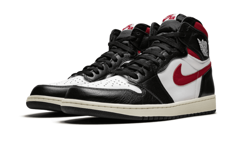 Air Jordan 1 Retro High Black Gym Red, Black/Gym Red-White-Sail (555088-061 / 575441-061)