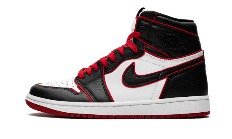 Air Jordan 1 Retro High Bloodline, Black/Gym Red-White (555088-062 / 575441-062)