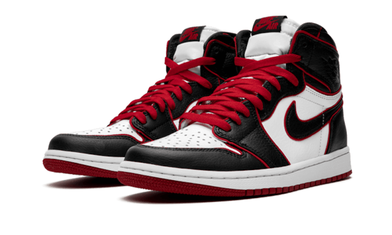 Air Jordan 1 Retro High Bloodline, Black/Gym Red-White (555088-062)