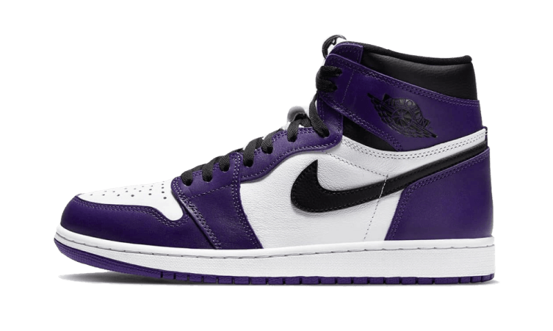 Air Jordan 1 Retro High Court Purple White, Court Purple/White-Black (555088-500 / 575441-500)