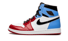 Air Jordan 1 Retro High Fearless UNC Chicago, White/University Blue-Varsity Red-Black (CK5666-100)