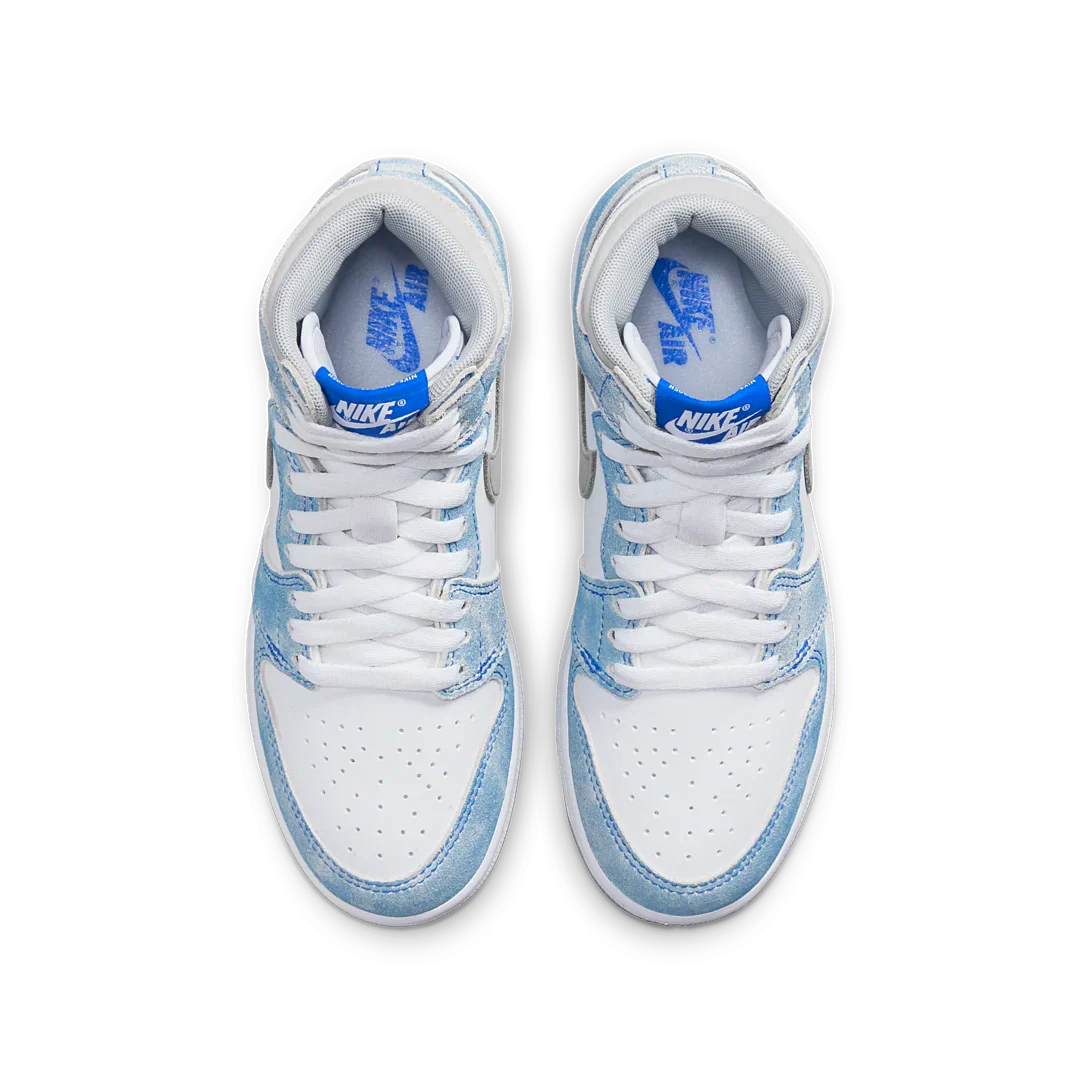 Air Jordan 1 Retro High Hyper Royal Smoke Grey, Hyper Royal/Light Smoke Grey-White (575441-402)