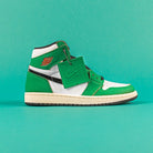 Air Jordan 1 Retro High Lucky Green, Lucky Green/White-Sail-Black (DB4612-300)