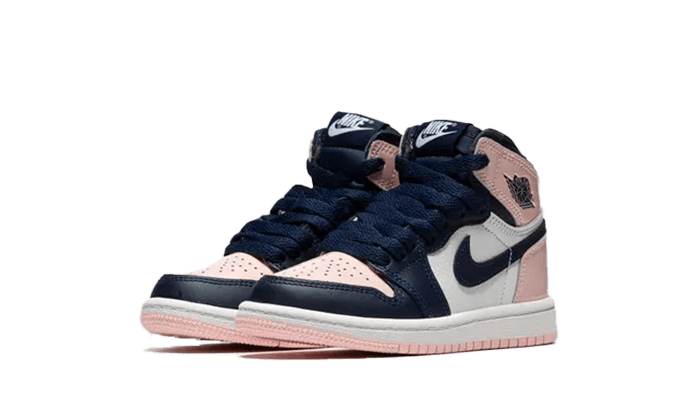 Air Jordan 1 Retro High OG Atmosphere (PS), Atmosphere/Obsidian-Laser Pink-White (CU0449-641)