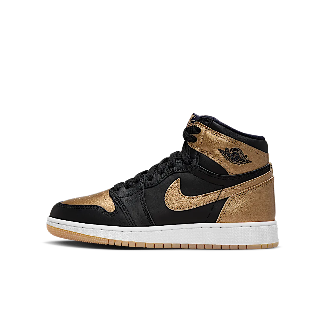 Air Jordan 1 Retro High OG Black Metallic Gold, Black/Metallic Gold/Sail (FD1437-071)