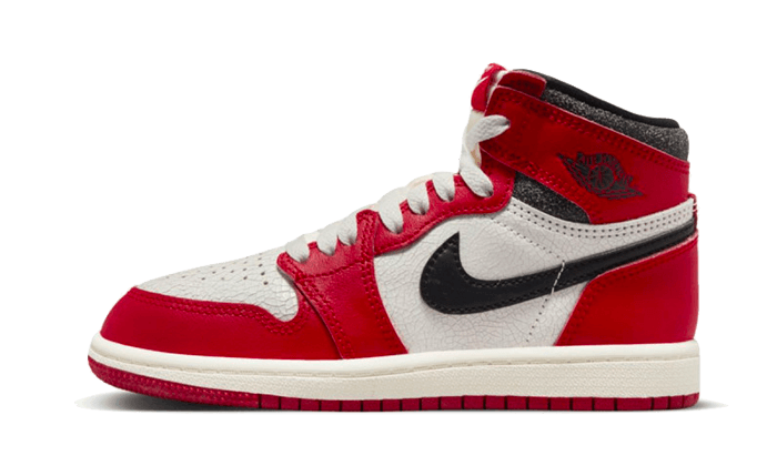 Air Jordan 1 Retro High OG Chicago Lost and Found (PS), Varsity Red/Black-Sail-Muslin (FD1412-612)