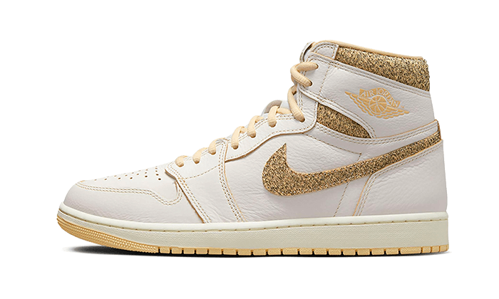 Air Jordan 1 Retro High OG Craft Vibrations Of Naija, Sail/Pale Vanilla-Black (FD8631-100)