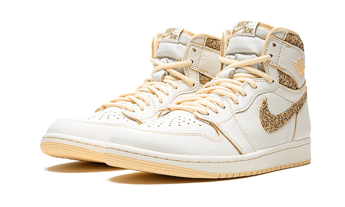 Air Jordan 1 Retro High OG Craft Vibrations Of Naija, Sail/Pale Vanilla-Black (FD8631-100)