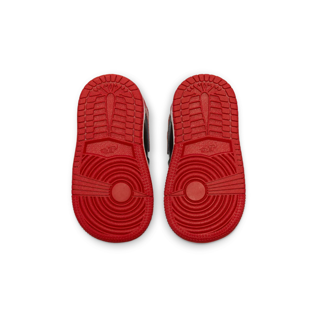 Air Jordan 1 Retro High OG Patent Bred (TD), Black/White-Varsity Red (AQ2665-063)