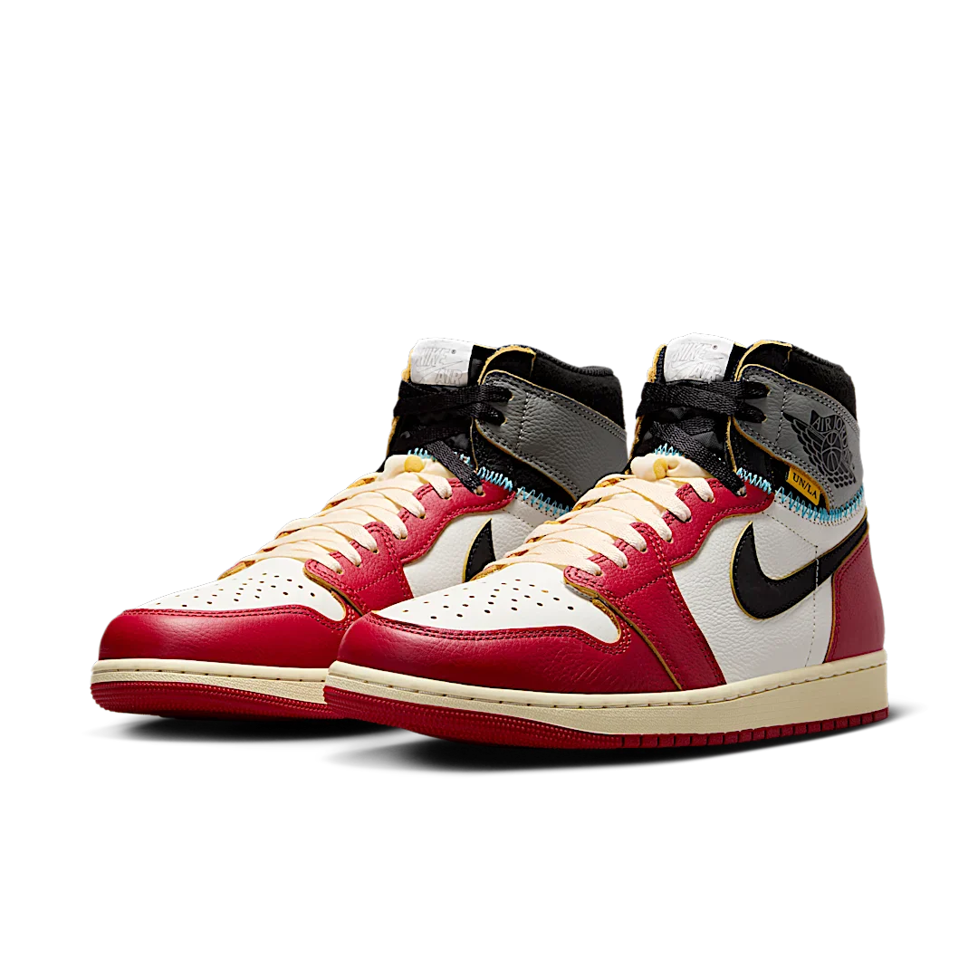 Air Jordan 1 Retro High OG SP Union LA Chicago Shadow, Varsity Red/Black-Sail-Shadow Grey-Muslin (HV8563-600)