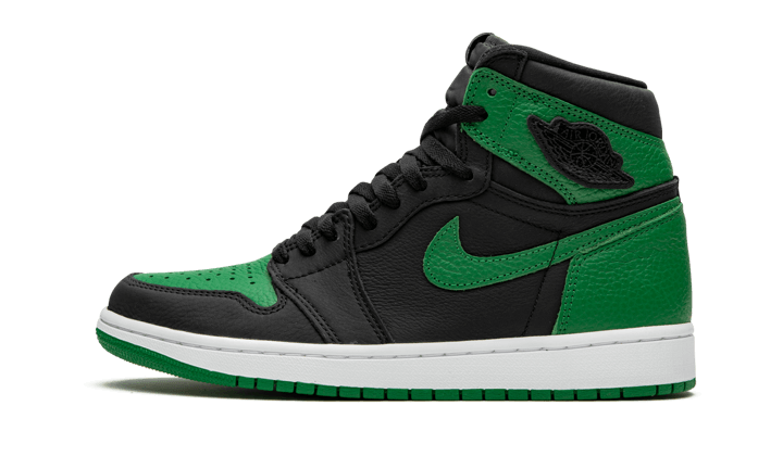 Air Jordan 1 Retro High Pine Green Black, Black/Pine Green-White-Gym Red (555088-030 / 575441-030)